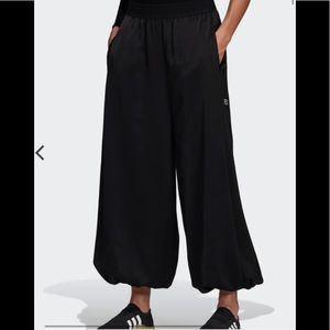 Adidas palazzo style track pants